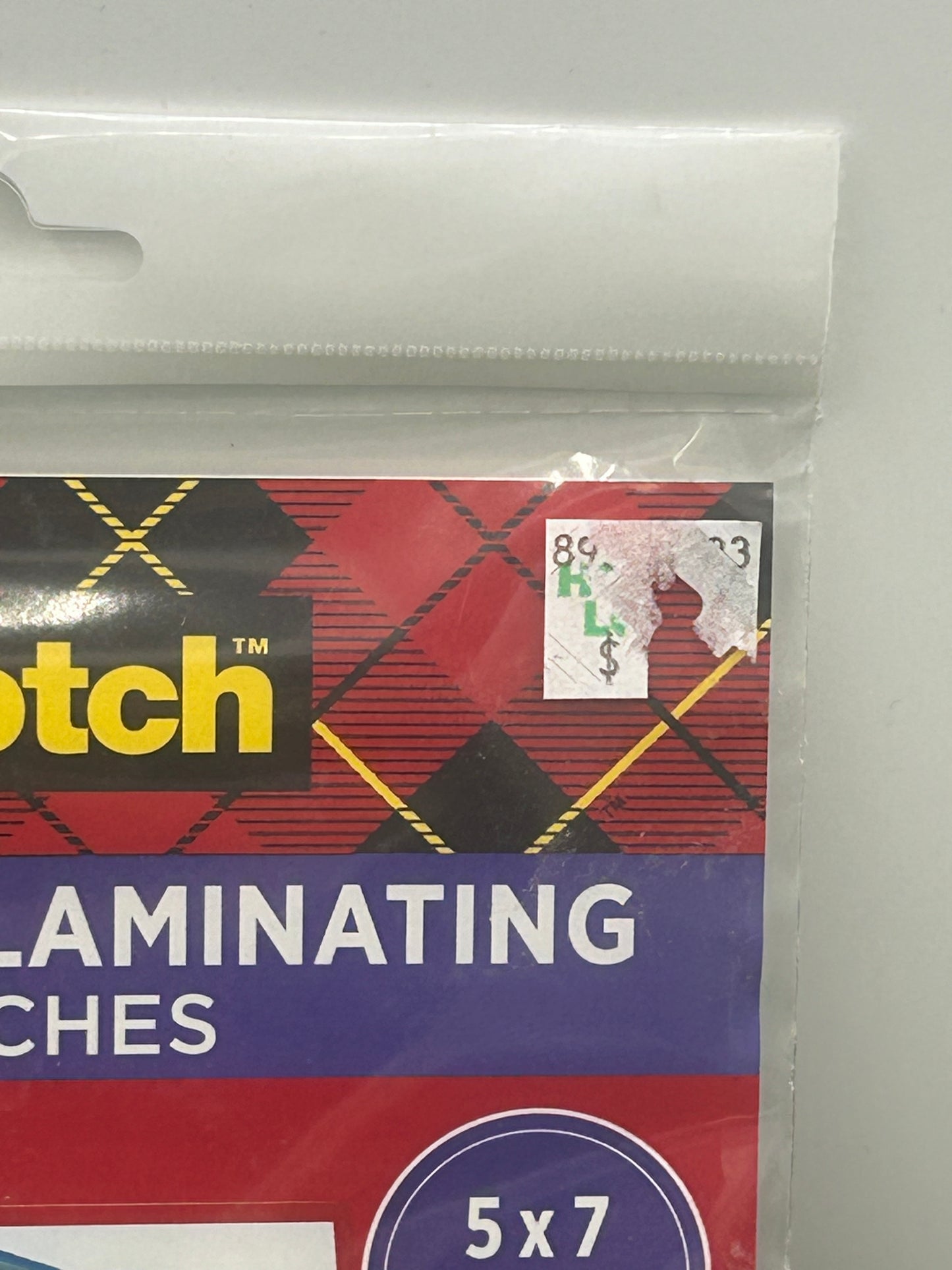 Scotch 3M Self-Sealing Laminating Pouches - 5"x 7" Document/Photo Size - 5 Pack